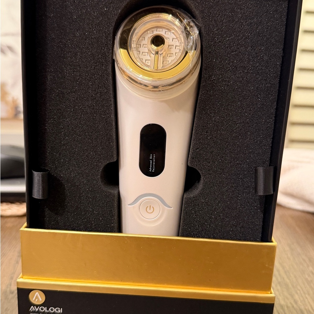 Avologi White and Gold Skincare Device